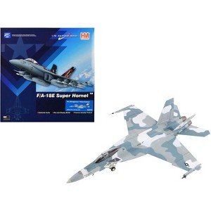 Boeing F/A-18E Super Hornet Fighter Aircraft Cloud Scheme, VFC-12 Fighting Omars 2023 US Navy 1/72 Diecast Model by Hobby Master - 1 of 4