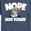 Men's - Garfield - Nope Not Today Sleepy Garfield Short Sleeve Graphic T-Shirt - 2 of 4