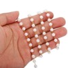 Unique Bargains Faux Pearl Beading Chain with Spool for DIY Necklace Bracelet - 3 of 4