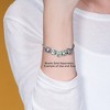Heart Charm European Bead Sterling Silver Pink CZ Ginger Lyne Collection - 4 of 4