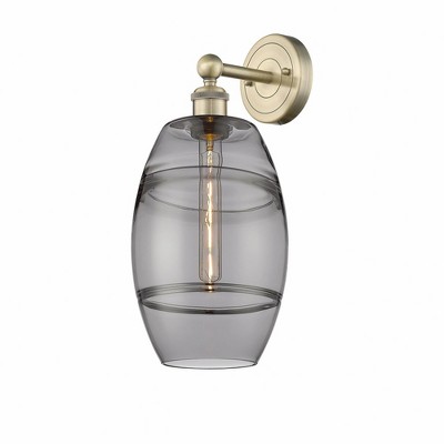 Vaz - 1 Light Wall Sconce In Industrial Style-12.13 Inches Tall and 8 Inches Wide