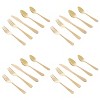 Gibson Home Stravida 20 Piece Flatware set in Gold Stainless Steel - 3 of 3