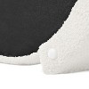 Kumasinova 16.9" Round Soft Teddy Fleece Storage Ottoman with Lift-Off Lid for Living Room,Versatile Coffee Table Ottoman Footstool,250lbs Max - 3 of 4