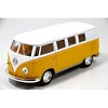KiNSMART 1962 Volkswagen Van Set of 4: 5" 1:32 Scale Classic  (Green/Maroon/Red/Yellow) - 2 of 4
