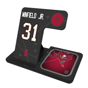 NFL Tampa Bay Buccaneers Players Game Tactic 15-Watt 3 in 1 Charging Station - 1 of 4