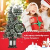 COZONY 4.5ft Christmas Tree with 150 LED Lights, Switchable Two-Color Lights, Perfect Holiday Decoration for Living Room, Office & Party - 4 of 4