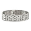 Black Bow Jewelry Men's 15mm Polished Stainless Steel Aztec Link Bracelet, 7.5 Inch - 3 of 4