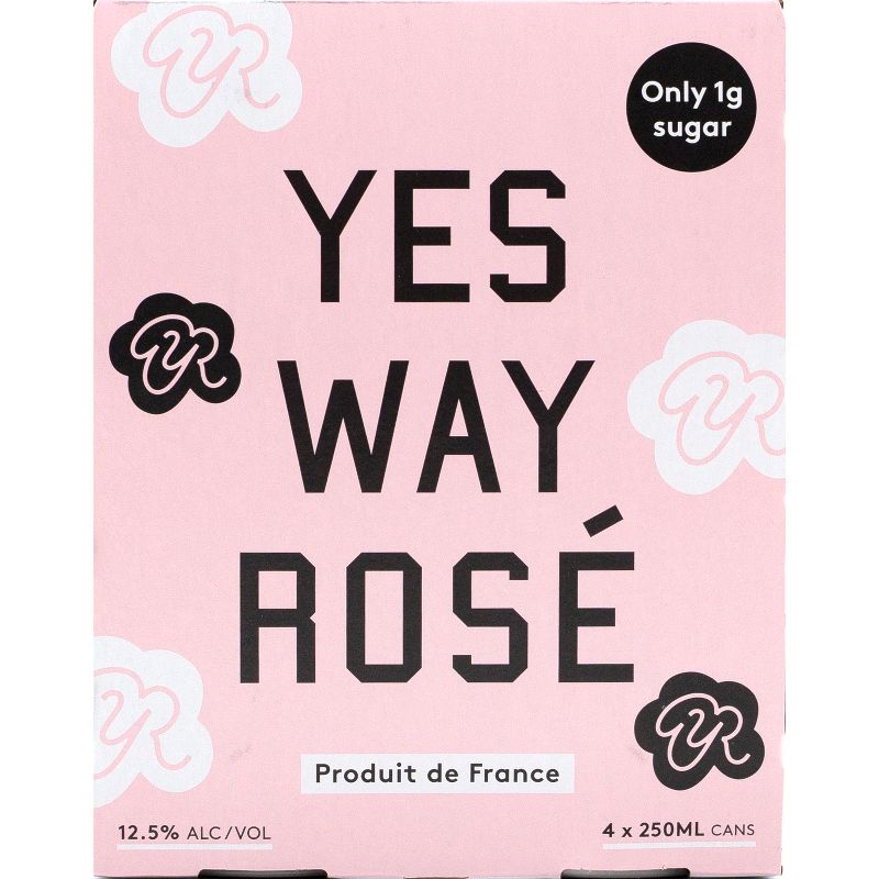 Yes Way Ros&#233; Wine - 4pk/250ml Cans, 1 of 14