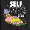 Men's - SpongeBob SquarePants - Self Care Star Long Sleeve Graphic T-Shirt - 2 of 4
