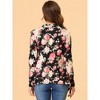 INSPIRE CHIC Women's Long Sleeves Open Front Asymmetric Hem Lightweight Cardigan - 4 of 4