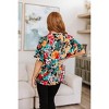 Women's Pretty in Paradise Floral Blouse - Jodifl - 4 of 4