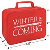 Game Of Thrones Winter Is Coming Insulated Soft Sided Lunch Box - 2 of 4