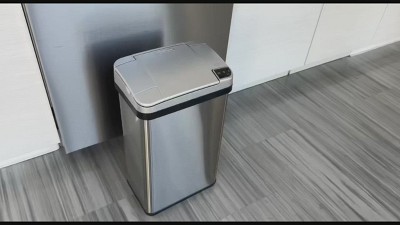 Touchless Stainless Steel 4 Gallon Motion Sensor Trash Can