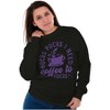 Hocus Pocus I Need Coffee to Focus Sweatshirt for Men or Women Brisco Brands - 4 of 4