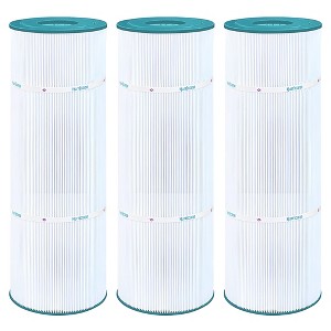 Hurricane Filters Replacement Spa Filter Cartridge for Unicel C-4320, PA20-4, Filbur FC-1215, Hayward MicroStar-Clear, CX200-RE, C-200RE, 3 Pack - 1 of 4