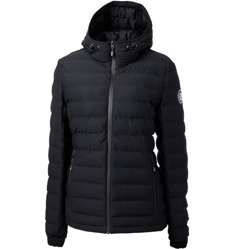 Cutter & Buck Mission Ridge Repreve® Eco Insulated Womens Puffer Jacket -  Black - L