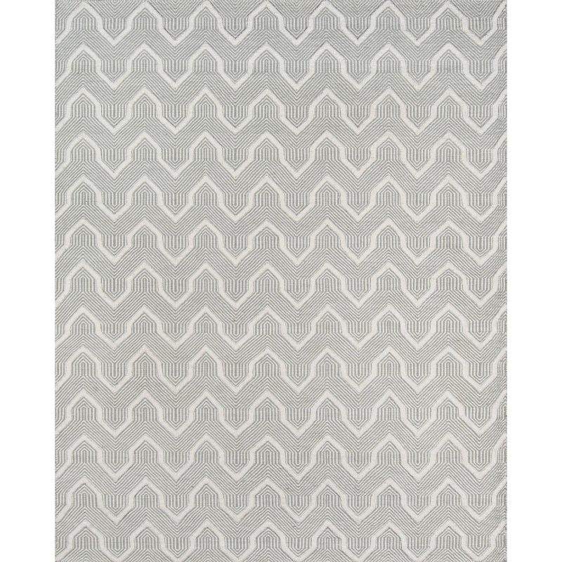  Langdon Prince Hand Woven Wool Area Rug Gray - Erin Gates by Momeni, 1 of 10