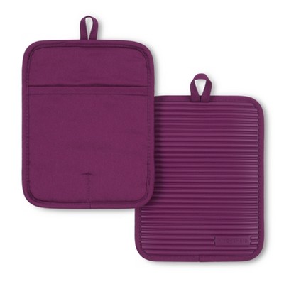 Kitchenaid 2pk Cotton Beacon Pot Holders : Target