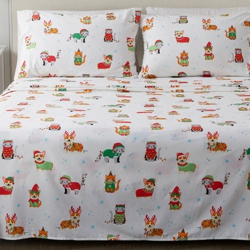 Flannel sheets queen outlet target