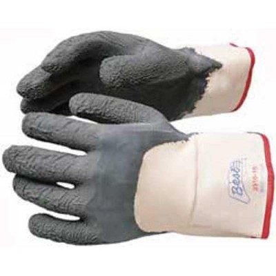 Showa  Coated Gloves,Gray, White,10,PR 3910-10