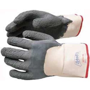Showa  Coated Gloves,Gray, White,10,PR 3910-10 - 1 of 4