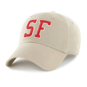 NFL San Francisco 49ers Khaki Clique Hat - 1 of 3