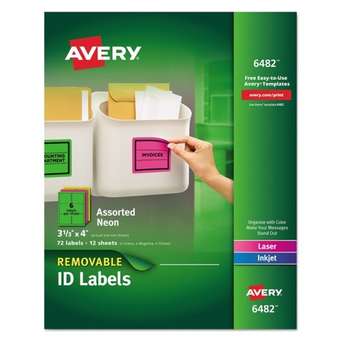 3 1 3 X 4 Printable Labels By The Sheet In 25 Materials Avery