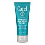 Curel Extreme Dry Hand Hand Relief Cream, Long Lasting Relief After Washing Hands, Travel Size Lotion Eucalyptus - 3 fl oz
