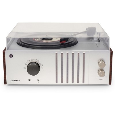 crosley player turntable with detachable speakers & bluetooth