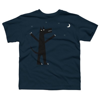 Boy's Design By Humans Arooo! By NicSquirrell T-Shirt