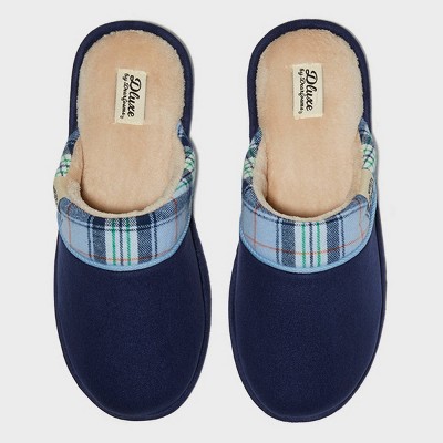 dluxe by dearfoams Men's Dad Slide Slippers