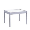 3pc Annya Kiddy Kids' Table Set Gray/White - Room & Joy: Toddler Dining Set, MDF Frame, Spot Clean, 1 Table & 2 Chairs - image 3 of 4