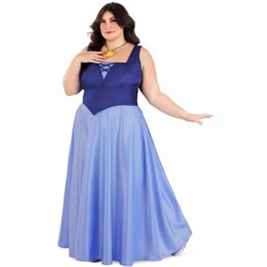 HalloweenCostumes.com Disney Plus Size The Little Mermaid Vanessa Costume | Disney Women's Plus Size Halloween Costume - 1 of 4