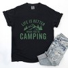 Simply Sage Market Life Is Better When You're Camping Garment Dyed Tee - 3 of 4