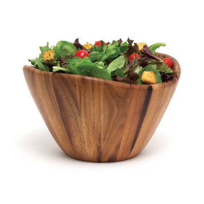 Lipper International Acacia Wave Bowl - Thumbnail 2