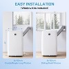 14000Btus Portable Air Conditioner 3-in-1 AC Unit Low Noise With Cooling / Fan & Dehumidifier / Sleep Mode - 2 of 4