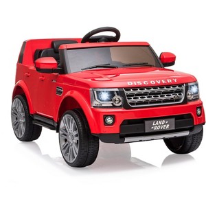 Licensed Land Rover Ride on Car, 12V 4.5MPH Ride on Toys for Toddler 3-8, Kids Electric Car with Parent Remote Control, Music Player, MP3, LED Lights - 1 of 4