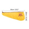 Unique Bargains Women Soft Strawberry Bow Hair Towel 1 Pc - 2 of 3