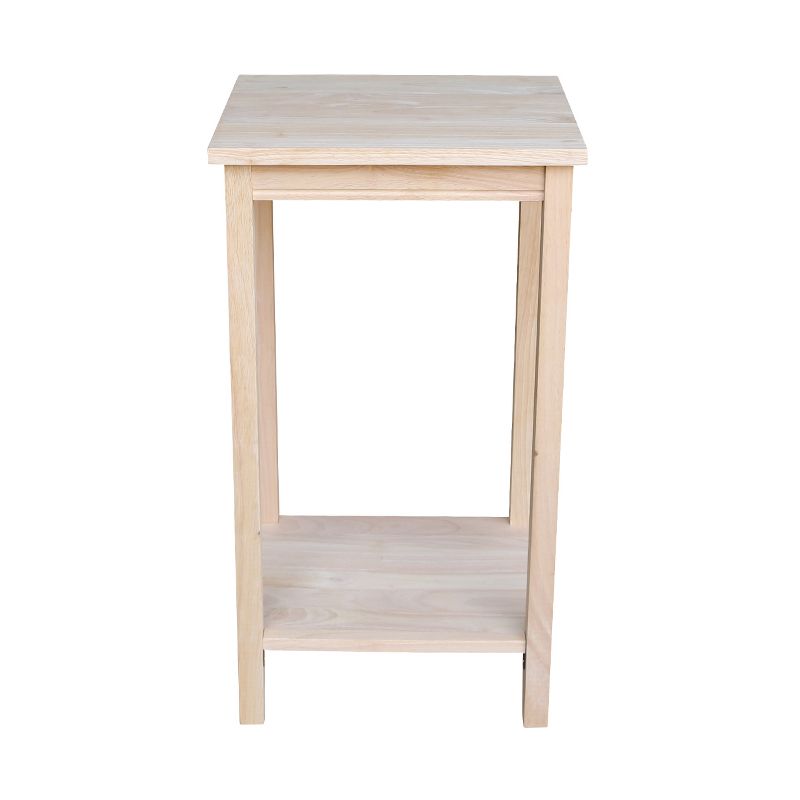 Portman Accent Table Unfinished - International Concepts, 3 of 8