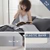 Nestl 9 Piece Reversible Comforter Set, Bed in a Bag, All in one Bed Set with Cooling Pillows - 4 of 4