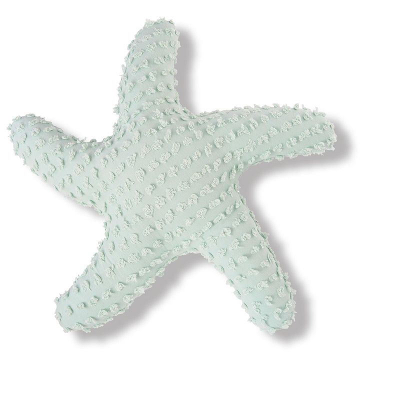 C&F Home 25" Starfish Shaped Coastal Decorative Accent Throw Pillow, 1 of 7