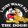 Boys' - Disney - Mickey Pluto Just Want All Dogs Short Sleeve Graphic T-Shirt - 2 of 4