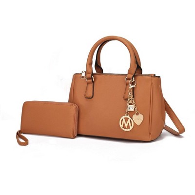 MKF Collection Ruth Women’s Satchel Bag with Wallet by Mia K