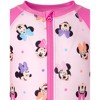 Disney Winnie the Pooh Minnie Mouse Half Zip Sunsuit Newborn to Toddler - 3 of 4