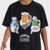 Boys' Pokémon Legendary Forces of Nature Oversized Short Sleeve Graphic T-Shirt - Black - 2 of 4