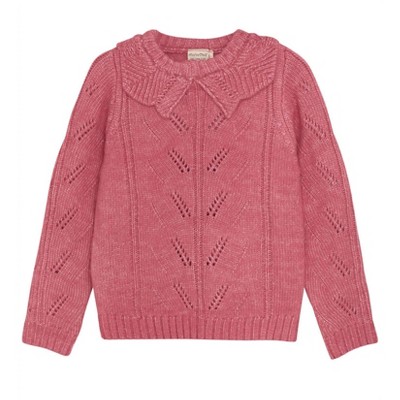 Girl Long Sleeve Knit Pullover - Minymo