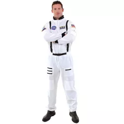Underwraps Costumes Aerospace Astronaut Plus Size Costume (White)