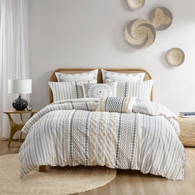 Ink+ivy 3pc King/california King Imani Cotton Printed Comforter