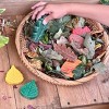 Yellow Door Sensory Play Stones: Leaves - 12 Pieces - 3 of 4