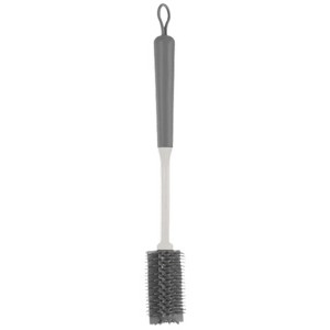 OU Bottle & Glass Brush – Ergonomic, Flexible Bristles for Scratch-Free, Deep Cleaning of Cups, Bottles & Glasses - 1 of 4